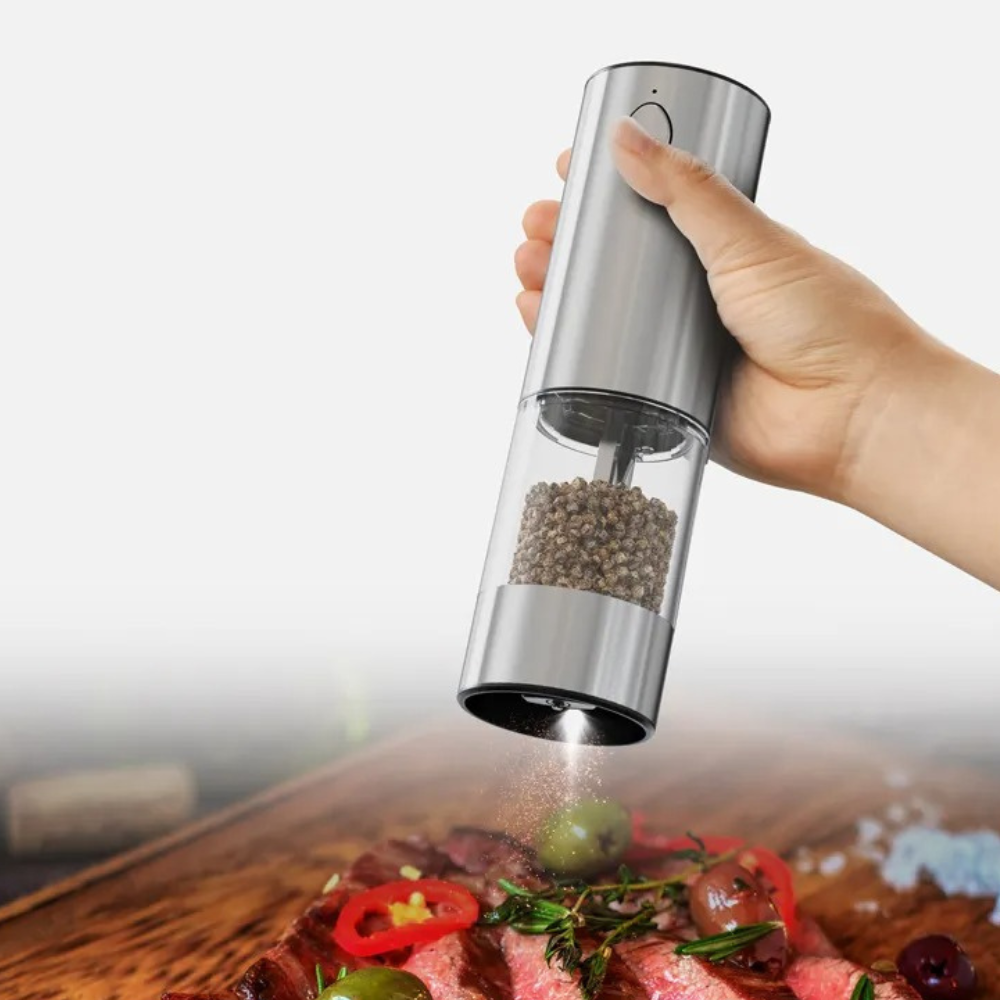 Млин для спецій електричний акумуляторний, автоматичний, подрібнювач для перцю і солі Кам'янець-Подільський - фото 7