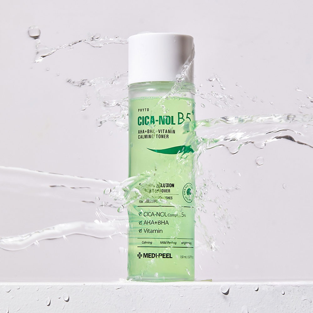 Заспокійливий тонер для обличчя Phyto Cica-Nol B5 AHA BHA Vitamin Calming Toner Medi-Peel 150 мл Київ - фото 3