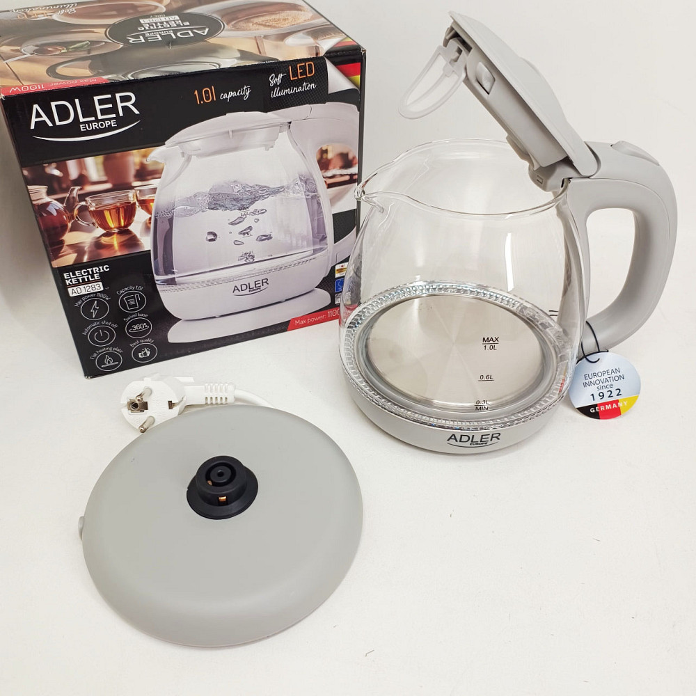 Тихий электрический чайник, Мощный электрический чайник для дома, Электрочайник с защитой OP-32 Львов - изображение 5