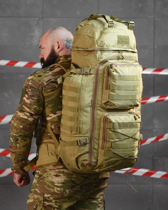 Тактичний рамний рюкзак truck кайот ВТ7851 Одеса - фото 1