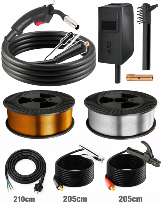 Инверторный сварочный аппарат 200 MIGOMAT IGBT FLUX MIG MAG MMA БЕЗ ГАЗА MP0126 Киев - изображение 6