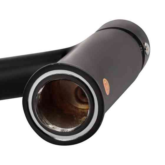 Змішувач для раковини Qtap Grand QTGRABCR001F (k35), одноважільний, низький, Chrome/Black Харків