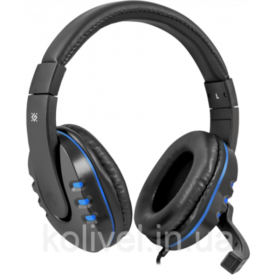 Ігрова гарнітура Defender Warhead G-160 чорно-синя (64118) Киев
