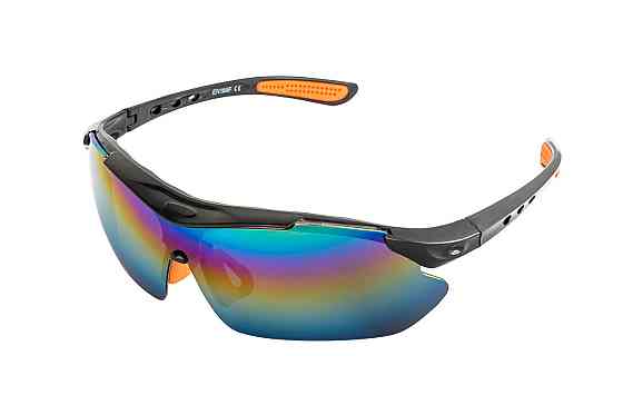 MASTERTOOL Окуляри відкриті MASTERTOOL SPORTLINE REVO панорамна лінза напівоправа захист від по Коломия