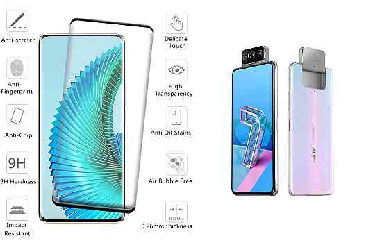 Захисне скло HyperGlass Pro для Asus ZenFone 7, Zenfone 7 Pro – максимальна чутливість та захист Київ