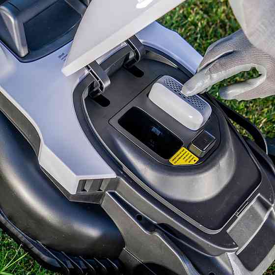 Акумуляторна газонокосарка Litheli, живлення від павербанку (УМБ Litheli Power Bank 20000 mAh, 45 W, 4А, 1 шт в комплекті) Київ