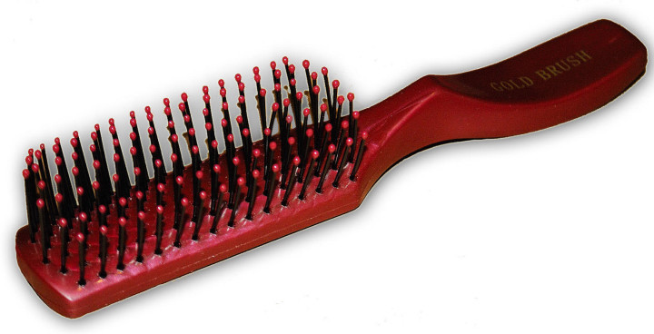 Масажний гребінець червоний Київ - фото 1
