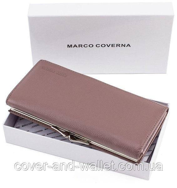 Світло рожевий горизонтальний жіночий гаманець на магнітах MC 1412 Київ - фото 1