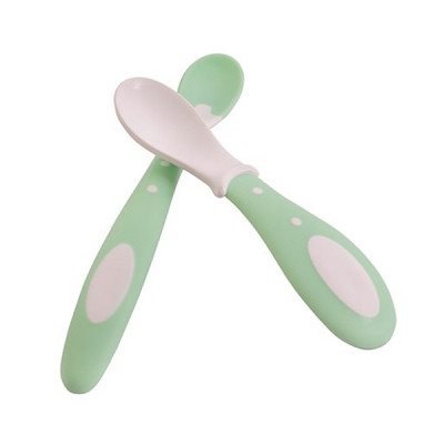 Набор детской посуды Baby Team ложек 2 шт (6106_мятный) Винница - изображение 2