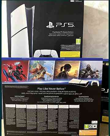 Консоль Игровая Приставка: Sony PlayStation 5 Slim Digital Edition 1TB. Киев