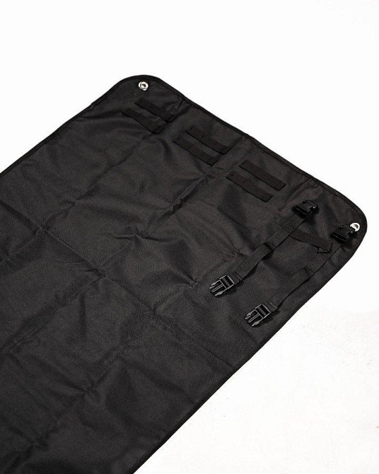 Килимок тент тактичний водонепроникний Моллі чорний ПП7882 Одеса - фото 4