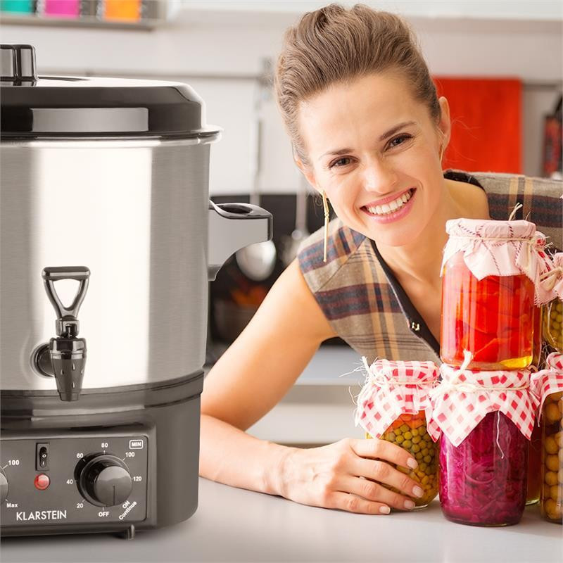 Повністю автоматична каструля Biggie Small 16 літрів 2000 Вт неіржавка сталь 16 літрів/аналог/ Рівне - фото 6