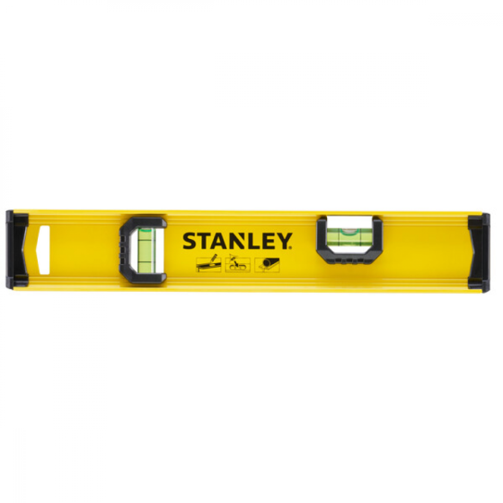 Рівень STANLEY "BASIC I-BEAM" : L= 30 см, 2 капсули Одеса