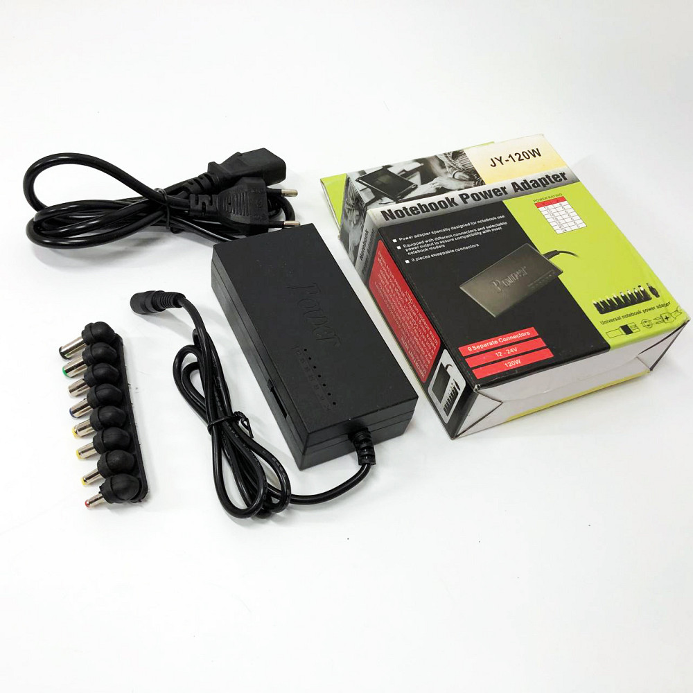 Адаптер для NoteBook Universal MY-120W універсальний зарядний пристрій для ноутбука WA-26 Львів - фото 8