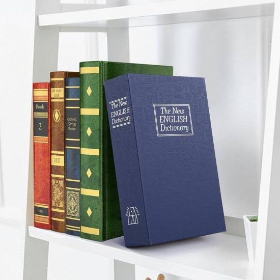 Книга сейф словник із кодовим замком синя 24 см Вінниця - фото 3