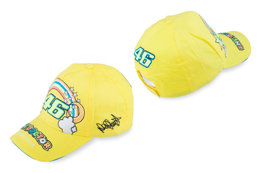 Бейсболка 46 VALENTINO ROSSI (жовта, 100% бавовна) Мукачево - фото 1