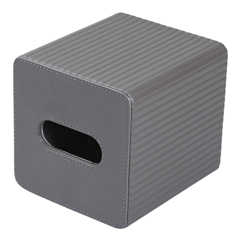 Салфетница настольная из эко-кожи, серый цвет Киев - изображение 4