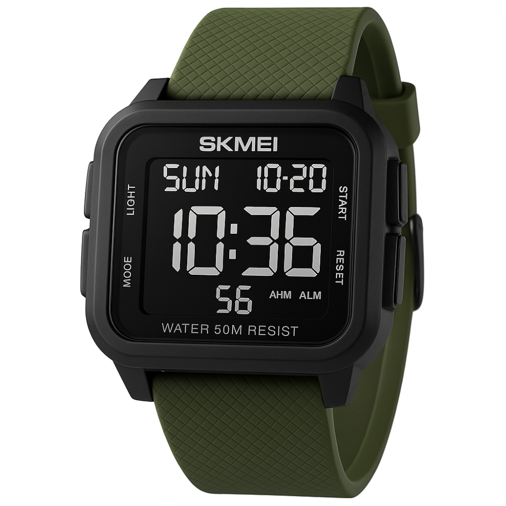 Чоловічий круглий спортивний годинник SKMEI Чоловічий годинник стильний на руку IZ-76 Львів - фото 13