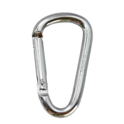 Карабин туристический Tramp Набір 10 шт без муфти 6 cм Silver (UTRA-300-silver) Винница