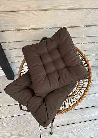 Подушка для стільців (50x50х8 см) Decorator Sawana колір коричневий 84-130 Київ