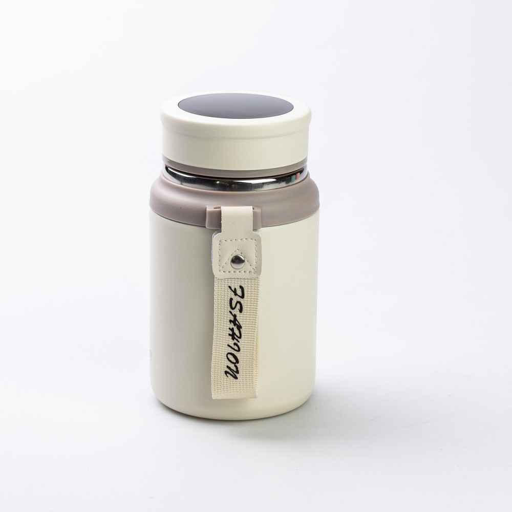 Термос Fashion с термометром, 700 мл, белый Киев - изображение 5