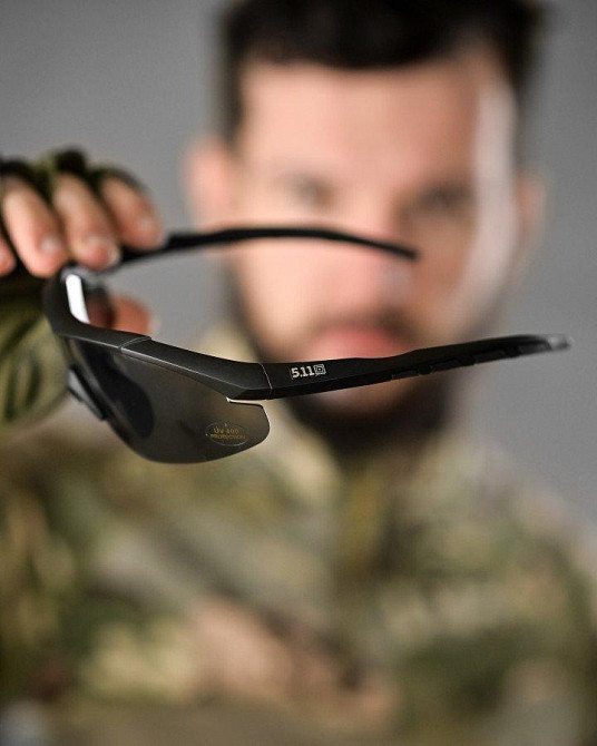 Тактические очки 5.11 черные НП5005 Одесса - изображение 8