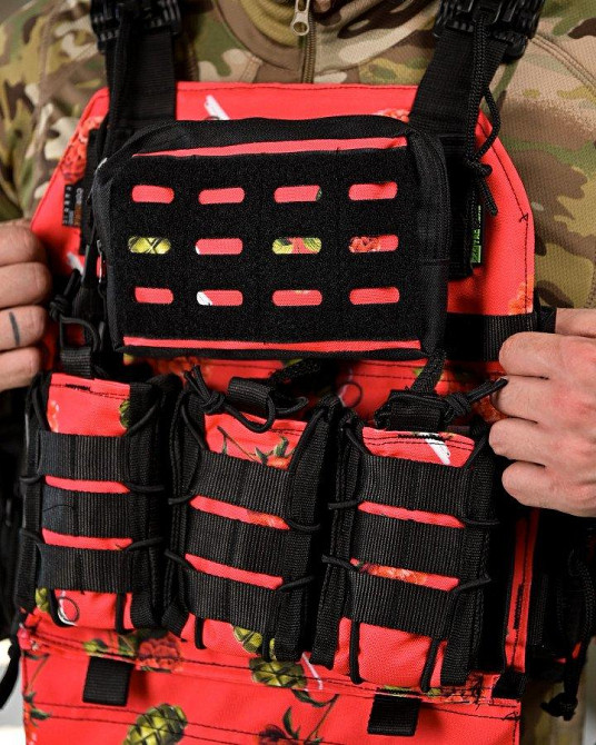 Плитоноска 4 быстрых сброса с напашником NETFLIX RUN   ПП4637 Одесса - изображение 6