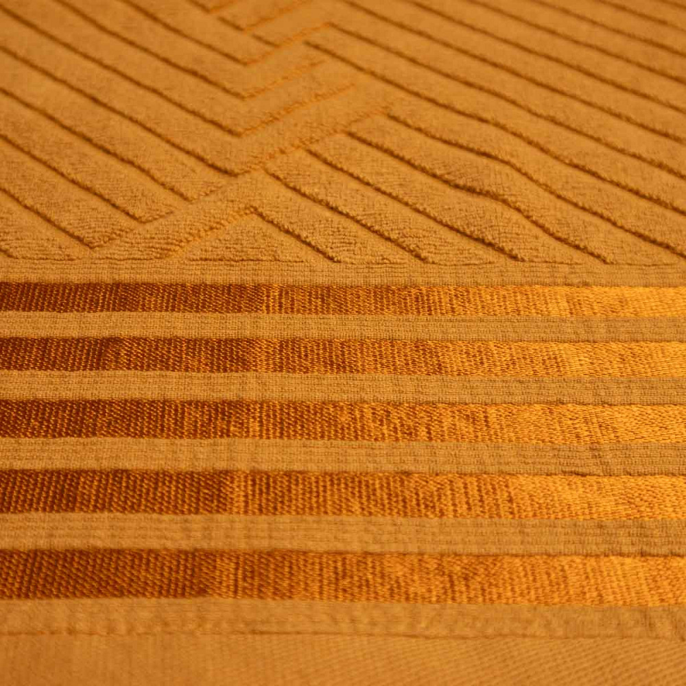 Полотенце банное махровое SOFT GM Textile 70х140см 500г/м2 (Горчичный) Сумы - изображение 2
