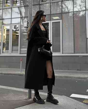 Стильное женское утепленное пальто длина макси кашемир Одесса