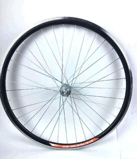 Обод велосипедный (в сборе) 26 (перед, 36 спиц, алюминий, дисковый тормоз, пром втулка) (двойной) Мукачево - изображение 1