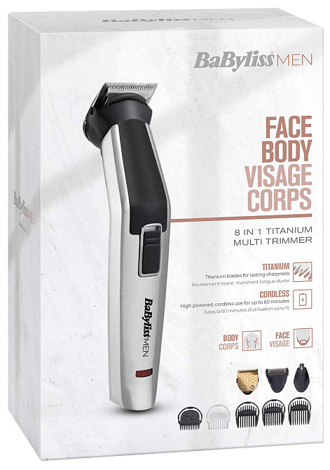 Машинка для стриження Babyliss MT726E ( сріблястий з сірим ) Харків - фото 4