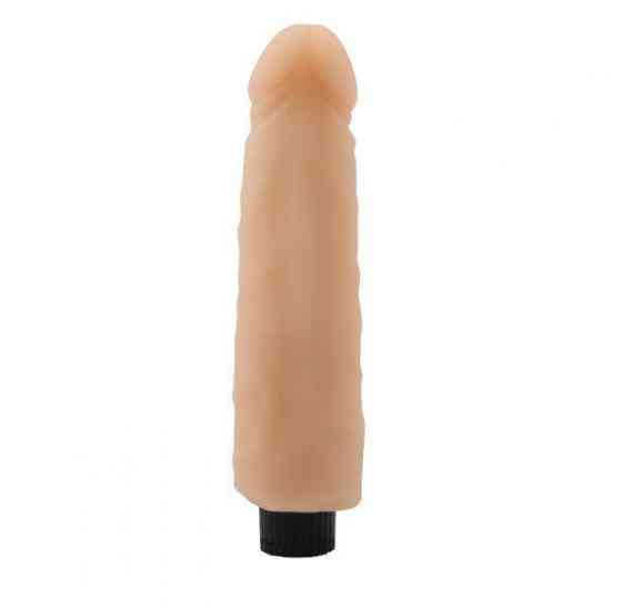 Вібромасажер 7.5" Vibrating Cock No.04, Flesh Sex Aura Київ