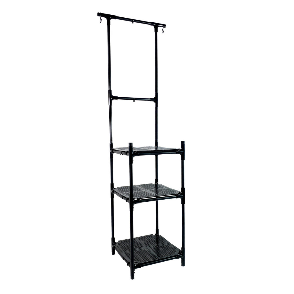 Полиця-стелаж у ванну кімнату Bona Part 1 - 3х ярусна етажерка з поличками для дрібних речей Борисполь - изображение 2