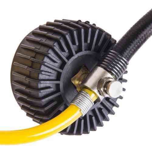 Компрессор Торнадо KA-T12191, 150 psi, 28 Ампер, 90 л, с клеммами, фонарём и шлангом 7,5 м с дефлятором, 2 цилиндра Харьков