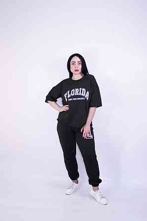 Жіночий літній спортивний костюм Чорний XS-S Харків