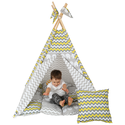 Вігвам Хатка комплект Єгипту з м'яким килимком — Великий 150*150 см Київ