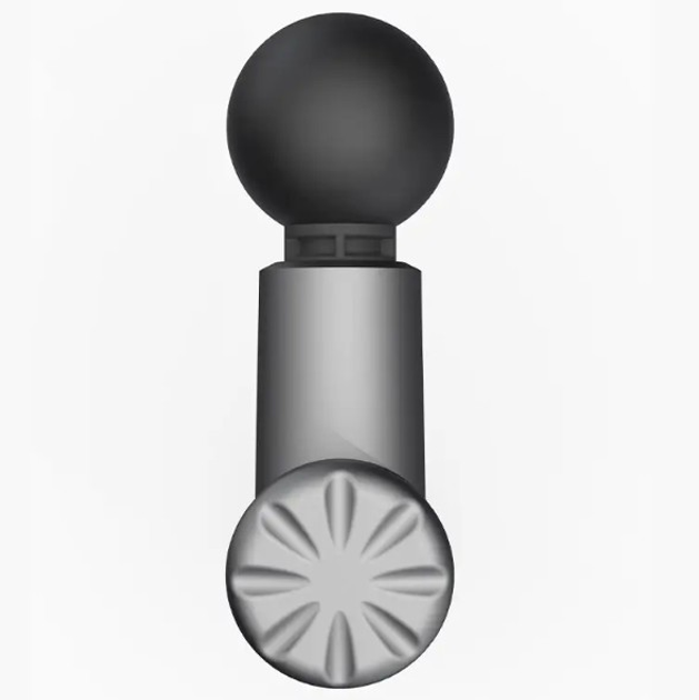 Перкуссионный массажный пистолет Booster Mini X 2500mAh (6 насадок) с кейсом Винница - изображение 4