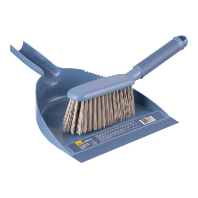 Комплект для прибирання Ardesto Solid Совок та щітка Синій (ARHE1306B) Вінниця - фото 3