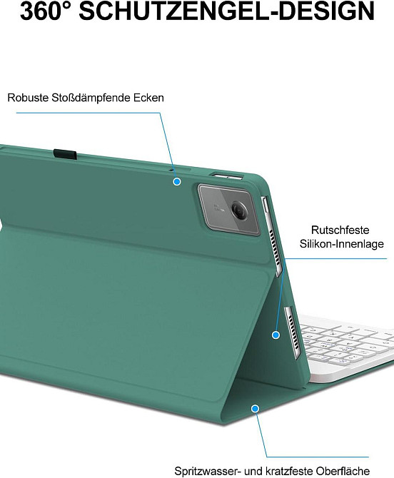 Чохол з клавіатурою для Lenovo Tab M11 11 дюймів 2024 (TB330FU/TB330XU) Дніпро - фото 2