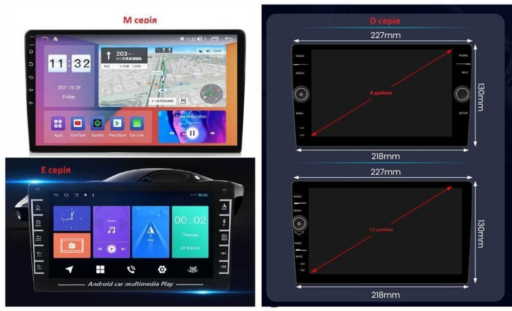Штатна магнітола: Honda CR-V Android GPS навігатор. Київ - фото 7