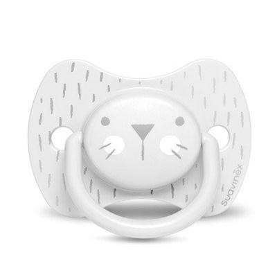 Пустышка Suavinex Hygge Уютные истории 18+ мес. серая (306614) Винница - изображение 1