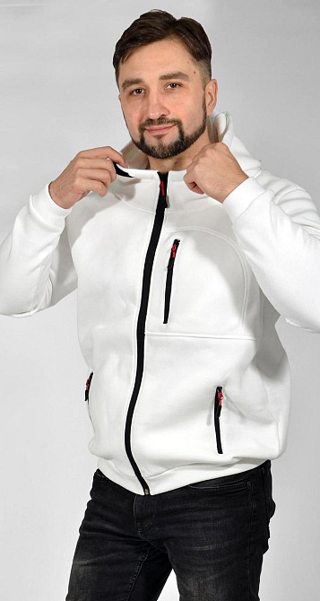 Стильна прогулянкова куртка на флісі (48) Київ - фото 3