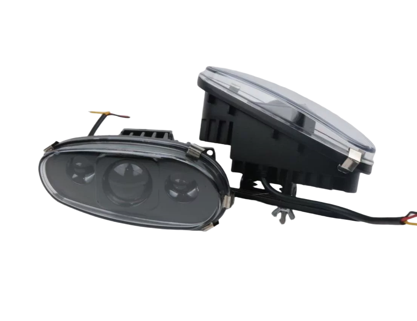 Комплект протитуманних Bi-LED фар для автомобілів Daewoo Lanos, Sens ближнє+дальнє (металевий корпус) Харків - фото 5