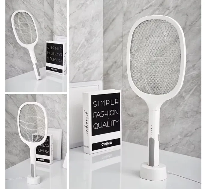 Електрична мухобойка Mosquito Swatter з LED-підсвічуванням, акумулятором і USB зарядкою Одеса - фото 5