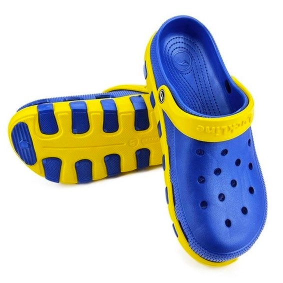 Чоловічі капці CROC$ Жовто-блакитні Крокси Шльопанці Сині (розміри: 40,41,42) Дніпро - фото 8