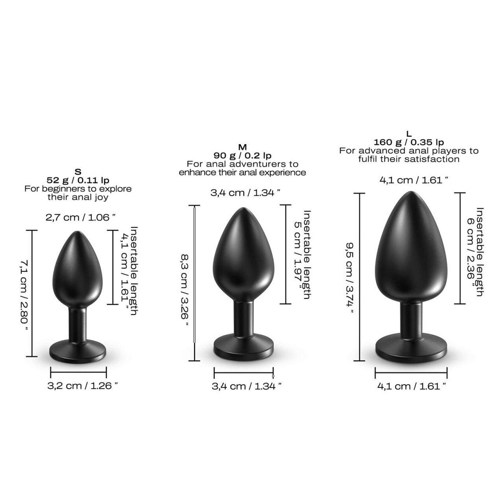 Анальная пробка Dorcel ONIX PLUG L Sex Aura Киев - изображение 4