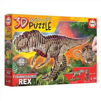 Пазл Educa 3D T-REX 82 елементів (6337222) Вінниця