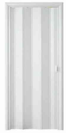 Двері гармошка глуха DiCi Doors  "Ясень білий"  810х2030х6мм  DiCi-6 №101-1 глянець Дніпро