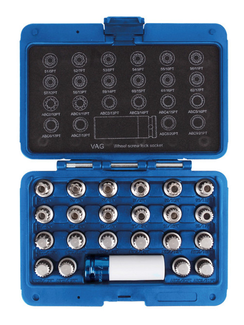 Ключ балонний телескопічний з переставной головкою 17/19мм BaumAuto 12T.00001 Одеса - фото 1
