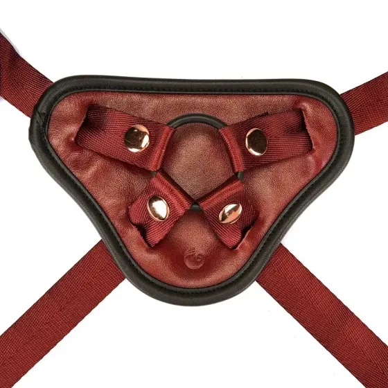 Трусики для страпона Liebe Seele Wine Red Strap-on Harness Львів